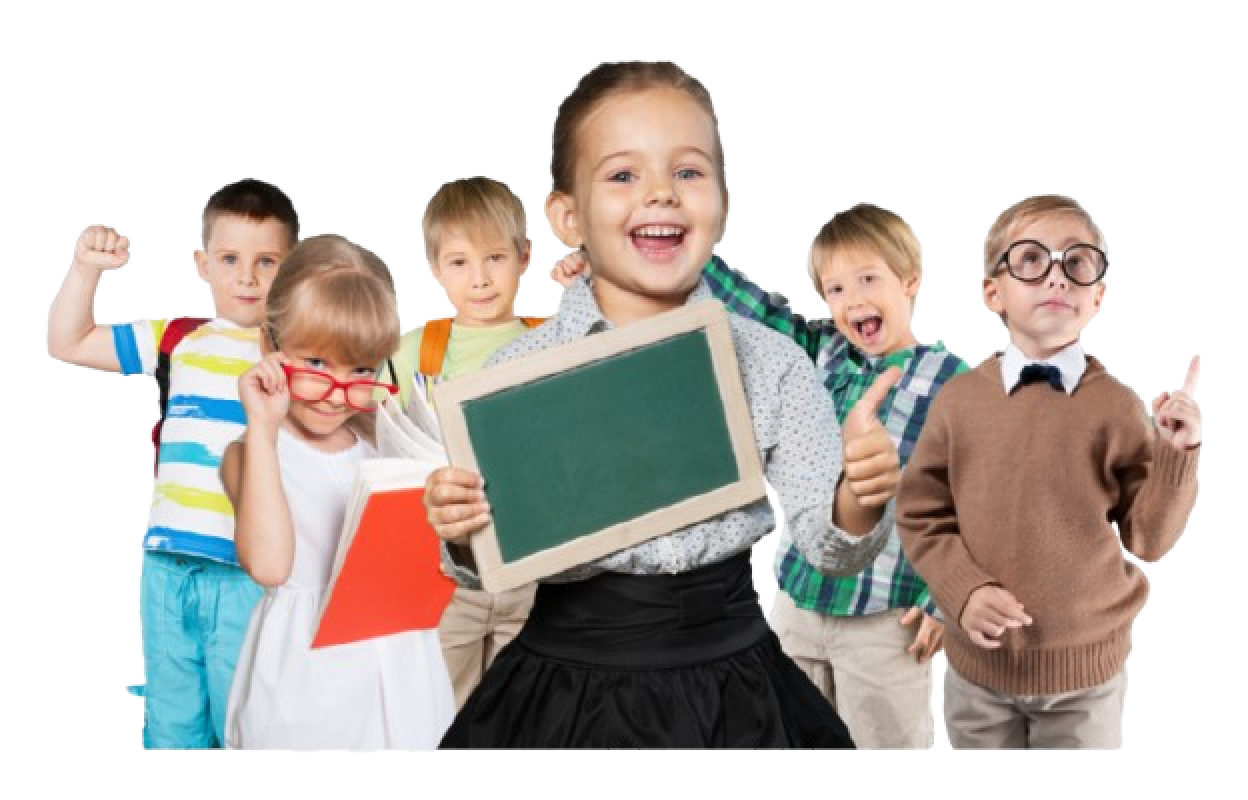 Happy students ready to learn at Vision College